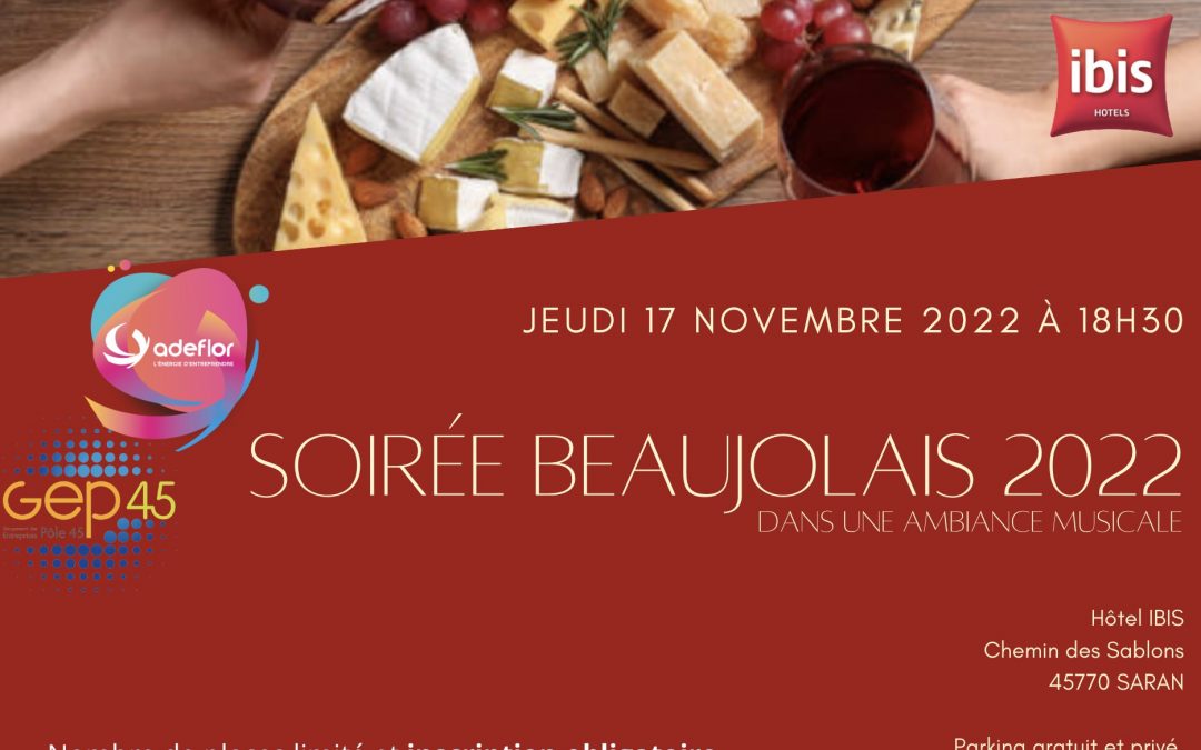 Soirée Beaujolais – 17/11/2022